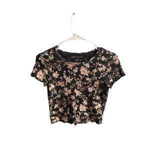 AE Floral Crop Top